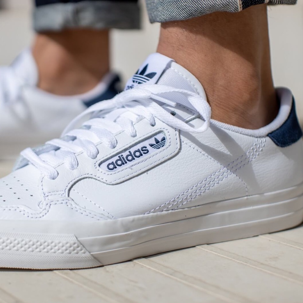 Adidas Continental Vulc leather sneaker